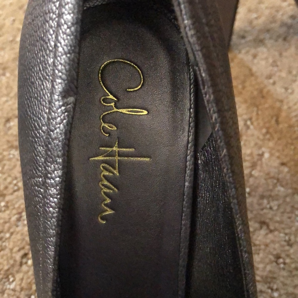 Cole Haan Womens Open Toe Pump - Picture 4 of 7